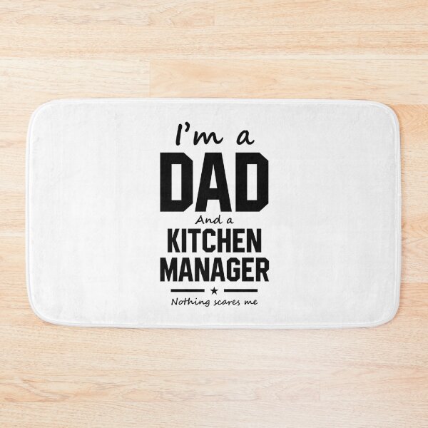 Item preview, I'm A Dad And Kitchen Manager - Funny Job designed and sold by DiogoCalheiros.