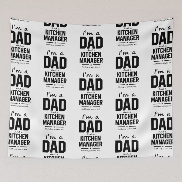 Item preview, I'm A Dad And Kitchen Manager - Funny Job designed and sold by DiogoCalheiros.