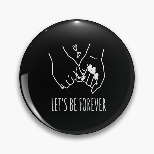 Item preview, Let s Be Forever Pinky Promises Love White designed and sold by AnnastasiiaD.