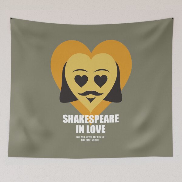 Artikelvorschau, Shakespeare in Love - Alternatives Filmplakat entworfen und verkauft von MoviePosterBoy.