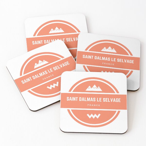 Item preview, Saint Dalmas le Selvage in Mercantour, Alpes Maritimes, Provence Alpe Cote d'Azur, France, Europe - Mountain Hiking Snowboard Ski Resort Vintage Logo designed and sold by Vintage-TM.