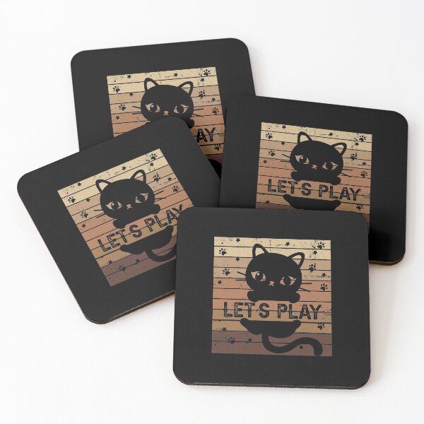 Item preview, Let's Play | Funny Cat | Cat Lover | Kittens Lovers designed and sold by simplife-art.