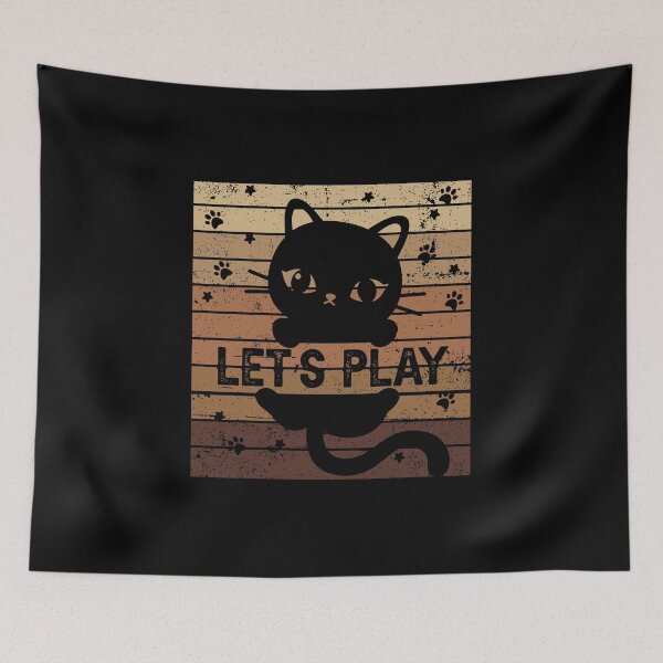 Item preview, Let's Play | Funny Cat | Cat Lover | Kittens Lovers designed and sold by simplife-art.