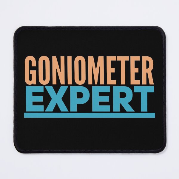 Item preview, Goniometer Expert,  Funny Physical Therapy Physiotherapy Text Design designed and sold by doctors-apparel.