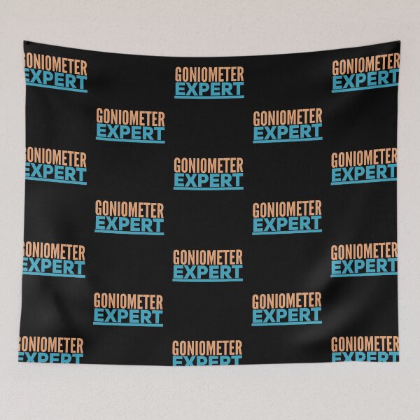Item preview, Goniometer Expert,  Funny Physical Therapy Physiotherapy Text Design designed and sold by doctors-apparel.