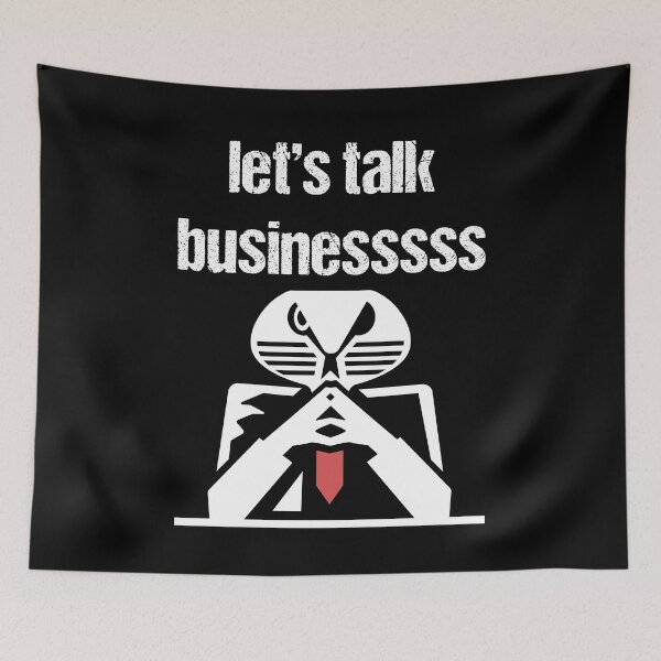 Item preview, lets talk businesssss designed and sold by Blazing-Art.