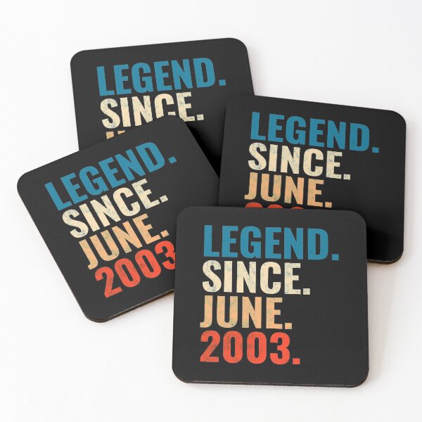 Item preview, Legend Since June 2003 Retro Vintage designed and sold by Teelogic.