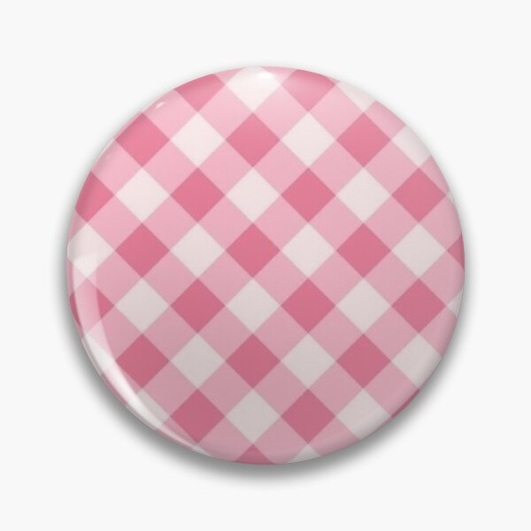 ~ pink gingham ~ Pin