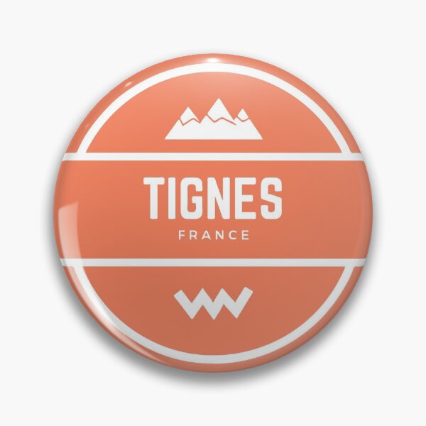 Item preview, Tignes in Vanoise, Haute-Tarentaise, Savoie, Auvergne Rhone Alpes, France, Europe - Mountain Hiking Snowboard Ski Resort Vintage Logo designed and sold by Vintage-TM.