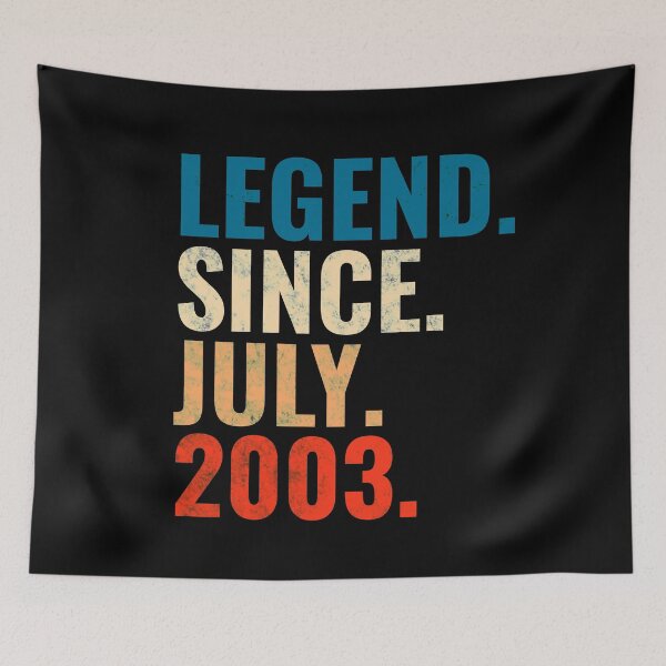 Item preview, Legend Since July 2003 Retro Vintage designed and sold by Teelogic.