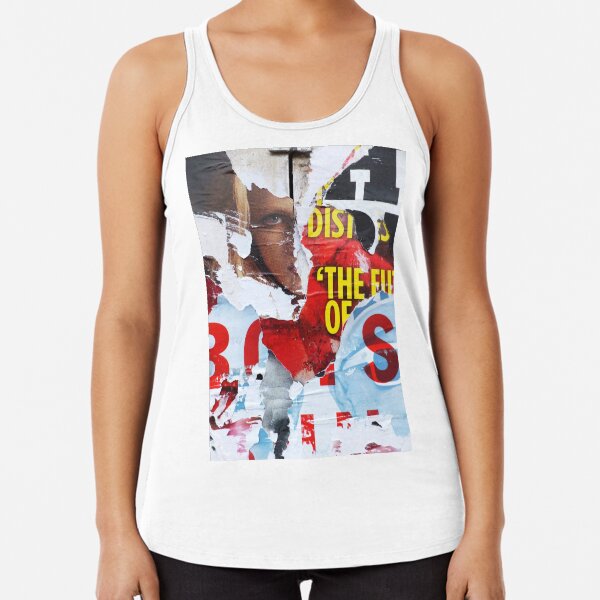 Who Watches The Watchmen? Racerback Tank Top