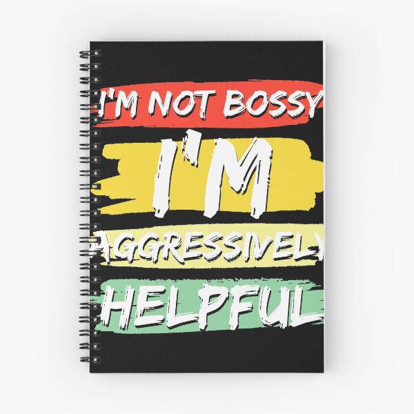 Item preview, I'm not bossy i'm aggressively helpful designed and sold by pnkpopcorn.