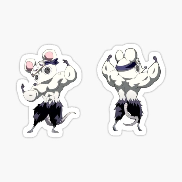 muscle mouse - kimetsu no yaiba Sticker