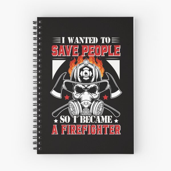 Item preview, I Wanted To Save People So I Became A Firefighter designed and sold by verdecuddly.