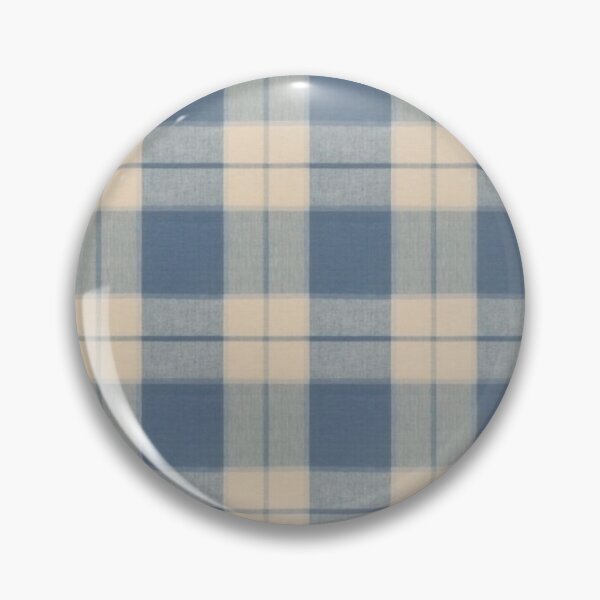 ~ blue plaid ~ Pin