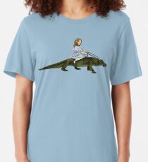 Doreen and her Alligator Slim Fit T-Shirt