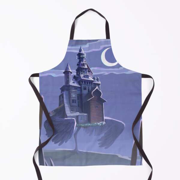 Item preview, castle with heron legs designed and sold by rayewarrrd.