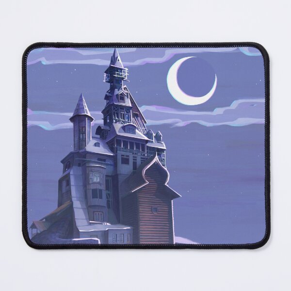 Item preview, castle with heron legs designed and sold by rayewarrrd.