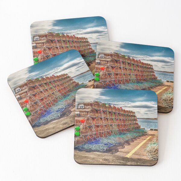 Item preview, Lobster Traps Covehead Harbour PEI designed and sold by Robert Alsop.