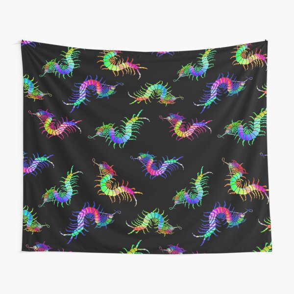 Iridescent Centipedes Tapestry