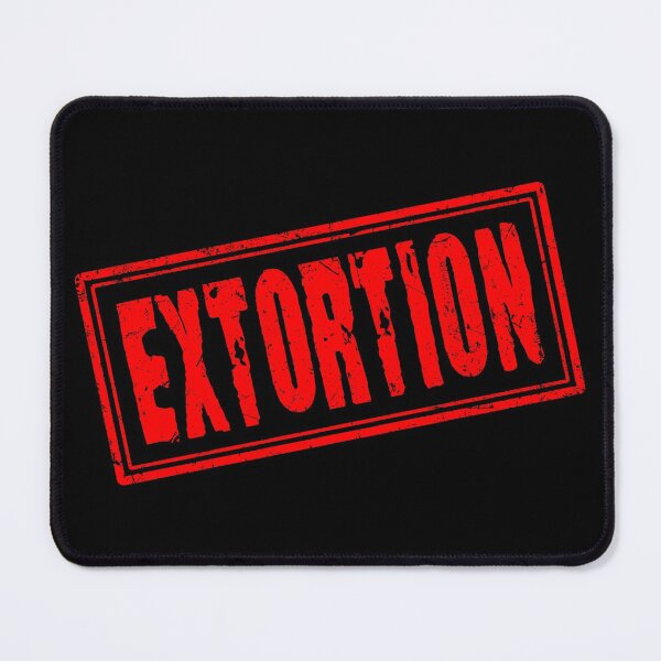Item preview, Extortion (Vintage Retro Stamp) designed and sold by SassyClassyMe.