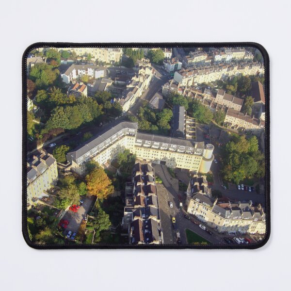 Item preview, Aerial Image of Bath, Somerset, UK designed and sold by FOLK ART FUSION.
