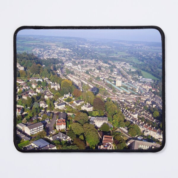 Item preview, Aerial Image of Bath, Somerset, UK designed and sold by FOLK ART FUSION.