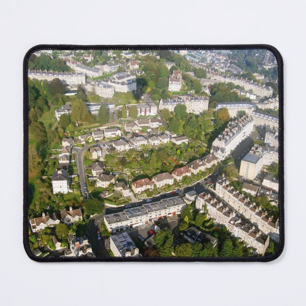 Item preview, Aerial Image of Bath, Somerset, UK designed and sold by FOLK ART FUSION.