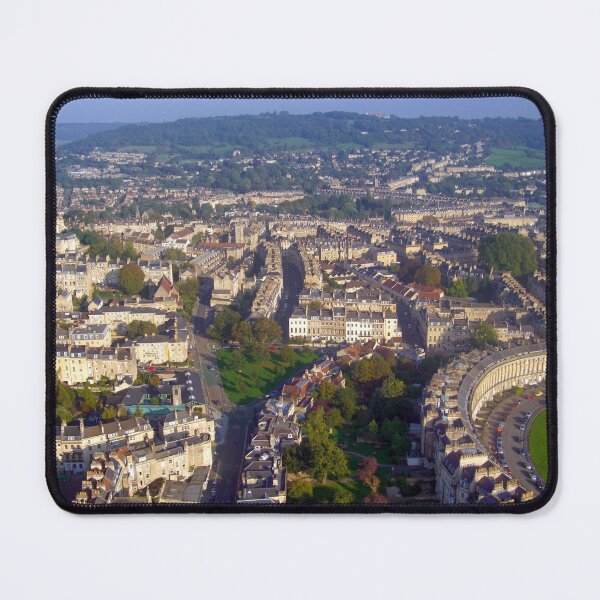 Item preview, Aerial Image of Bath, Somerset, UK designed and sold by FOLK ART FUSION by heidiannemorris.