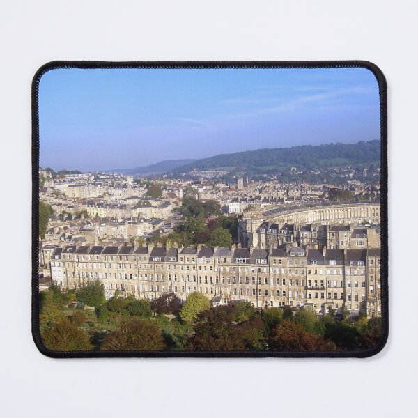 Item preview, Aerial Image of Bath, Somerset, UK designed and sold by FOLK ART FUSION.