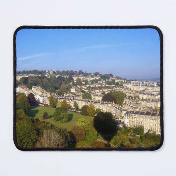 Item preview, Aerial Image of Bath, Somerset, UK designed and sold by FOLK ART FUSION.