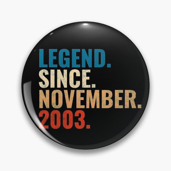 Item preview, Legend Since November 2003 Retro Vintage designed and sold by Teelogic.