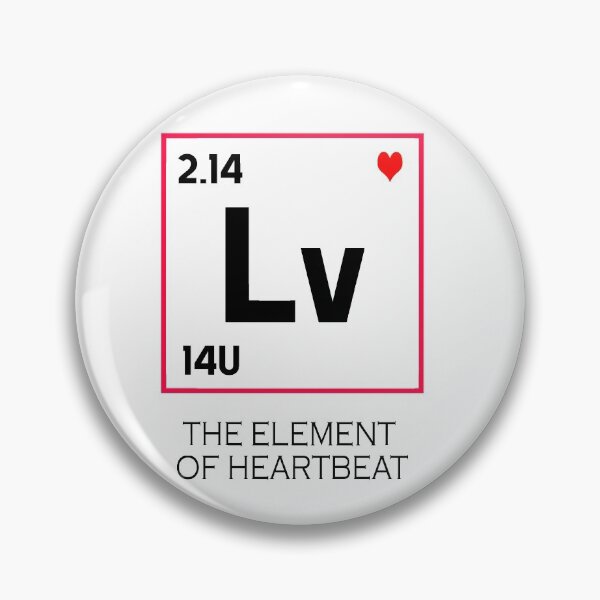 Item preview, Chemist's Valentine design - The Element of Heartbeat  designed and sold by asprse.