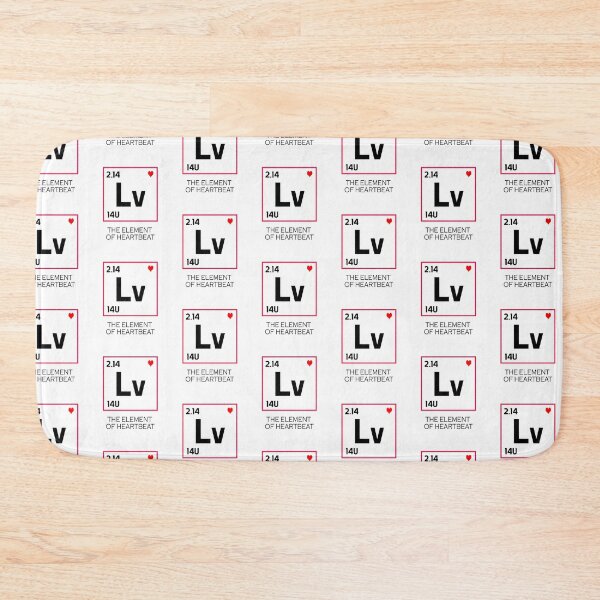 Item preview, Chemist's Valentine design - The Element of Heartbeat  designed and sold by asprse.