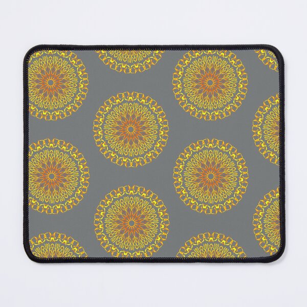 Item preview, Golden Flower mandala designed and sold by Akashdigiart.