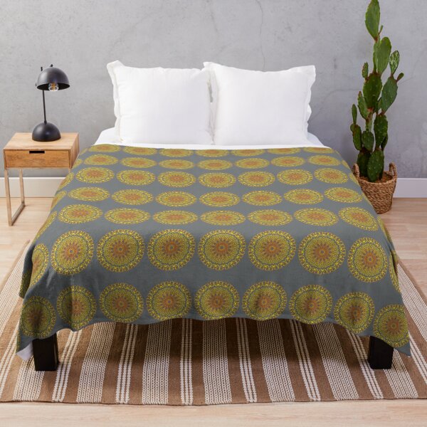 Item preview, Golden Flower mandala designed and sold by Akashdigiart.
