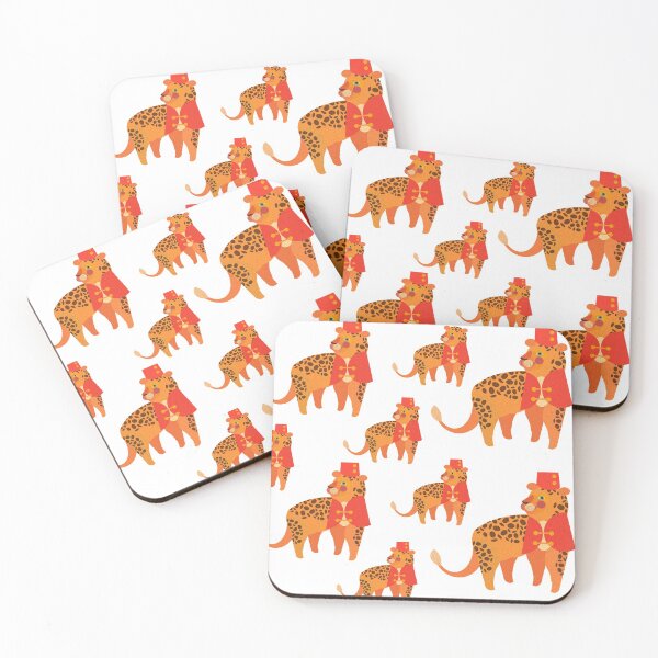Item preview, Leopards in fezzes designed and sold by EmSweetman.