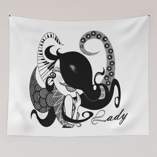 Item preview, Lady  designed and sold by Shirley cute art .