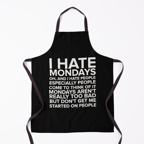 Item preview, I Hate People I Hate Mondays designed and sold by anthonymark14.