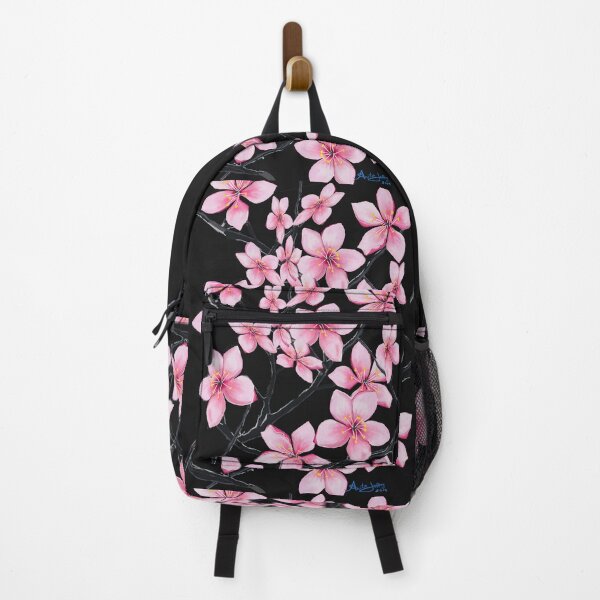 Item preview, Striking Cherry Blossom on black designed and sold by 2Caboodle.
