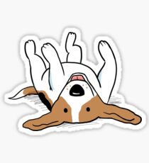 Care-Free Beagle Sticker