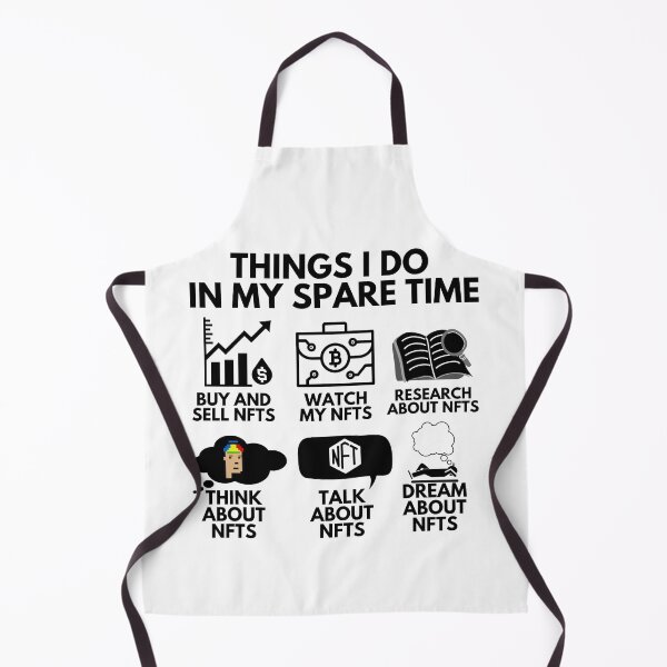 Item preview, Funny NFT Cryptocurrency Shirt - Things I Do In My Spare Time NFTs designed and sold by nft-millionaire.