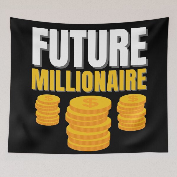 Item preview, Future Millionaire Gold designed and sold by KingsManKind.