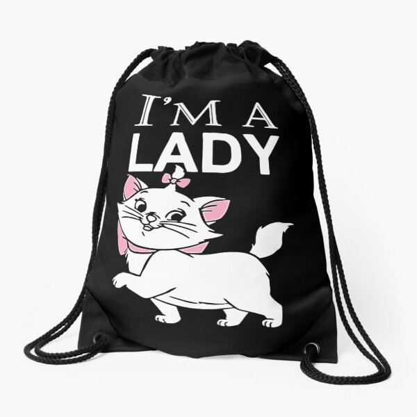 Ich bin eine Lady Aristocats Cat Turnbeutel