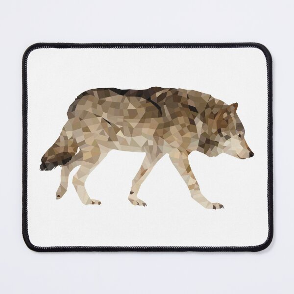 Item preview, wolf-polygonal animals designed and sold by Hartics.