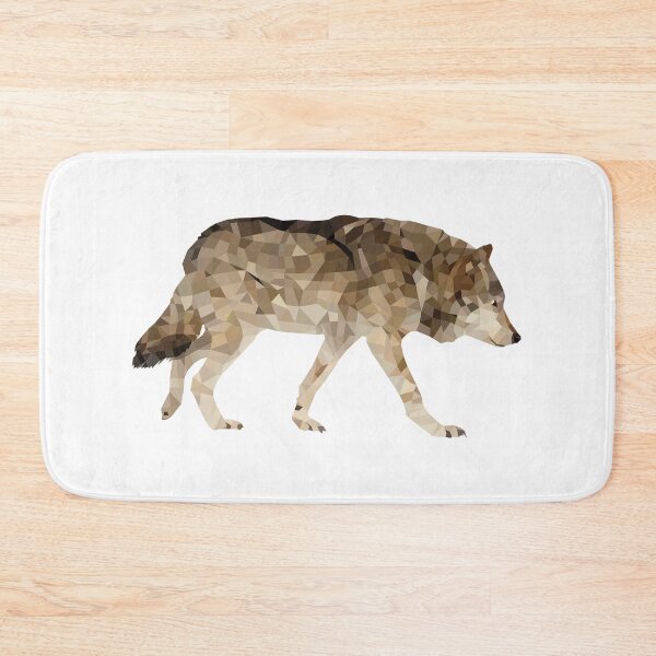 Item preview, wolf-polygonal animals designed and sold by Hartics.