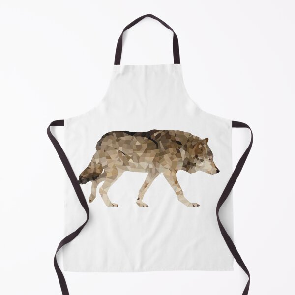 Item preview, wolf-polygonal animals designed and sold by Hartics.