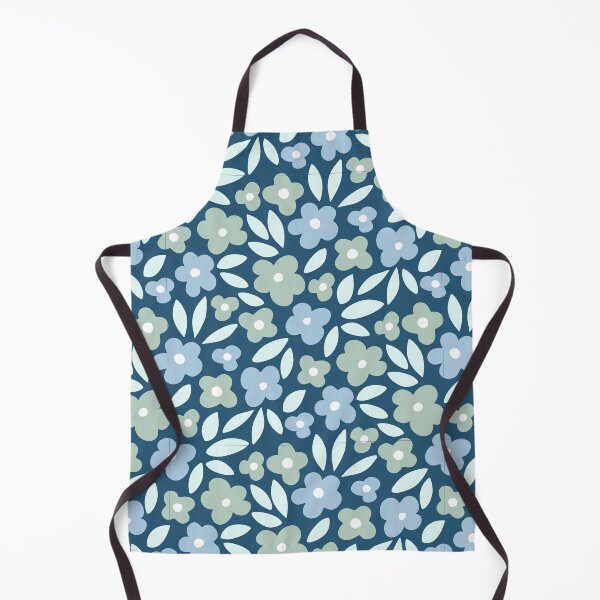 Item preview, Abstract Blue Florals designed and sold by PeachyLitchi.