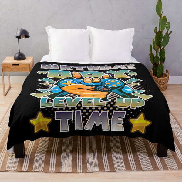 Item preview, Birthday Boy Level Up Time Gamer Birthday Funny Gift T-shirt designed and sold by Marika1100.