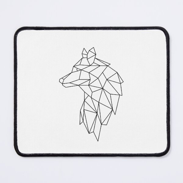 Item preview, Geometric art wolf designed and sold by Starlordstore.